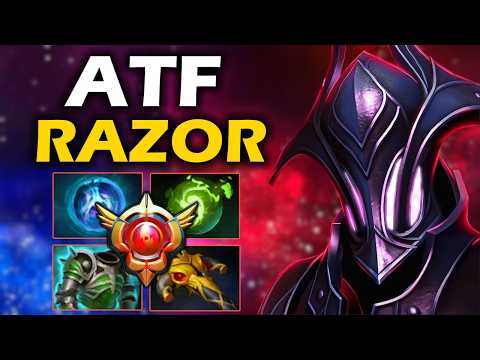 Видео: Аммар на Сигнатурном Разоре, Он точно что-то знает! - ATF Razor 7.37 ДОТА 2