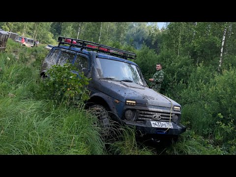Видео: Niva Urban 5D на ЛЮТОМ бездорожье!!!