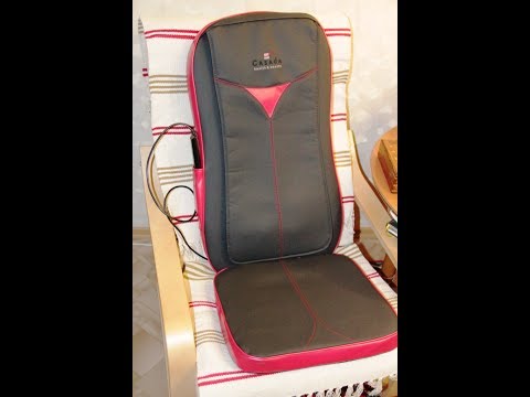 Видео: Обзор для сайта онлайнтрейд.ру Массажная накидка Casada Quattromed 3