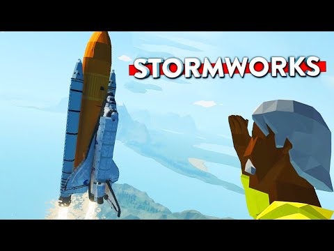 Видео: Запускаю ШАТТЛ 🚀 в Stormworks