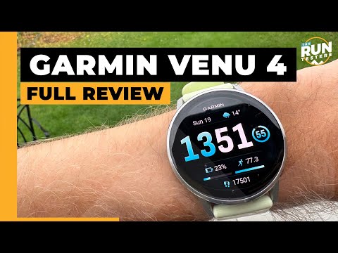 Видео: Обзор Garmin Venu 4: как спортивные смарт-часы Garmin подходят бегунам?