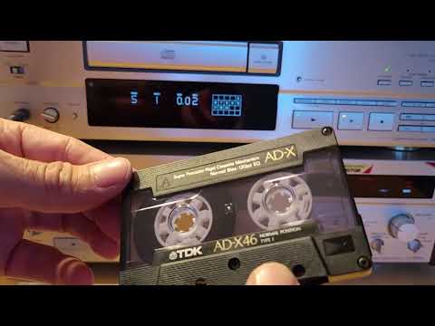 Видео: Кассеты  TDK DS  90 и  AD-X 46