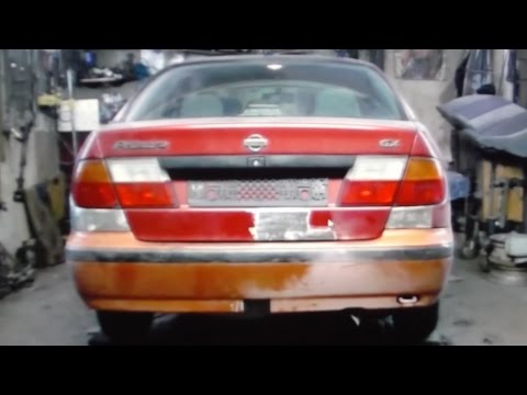 Видео: Ниссан Примера . Кузовной ремонт. Финиш .