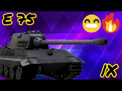 Видео: E 75 обзор в wot Blitz "Прокачать и забыть???" | WOT-GSN