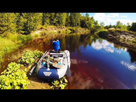 Видео: УПЛЫЛ ПОДАЛЬШЕ ОТ ВСЕХ ЖИТЬ В ЛЕС! Одиночный сплав с рыбалкой. Река БОЛЬШОЙ КУНДЫШ