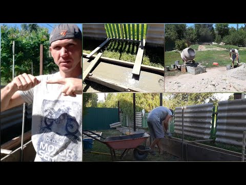 Видео: Заливать раствор фундамент 5 часть. Глухих новости. Deaf news.