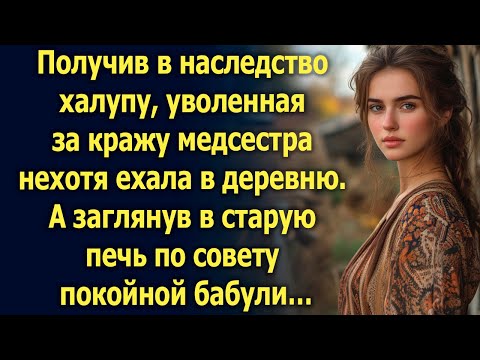 Видео: Получив в наследство халупу, уволенная медсестра нехотя ехала в деревню. А заглянув в старую печь