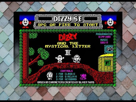 Видео: Прохождение Dizzy se 2018 года ZX Spectrum 128 Музыка – Gogin