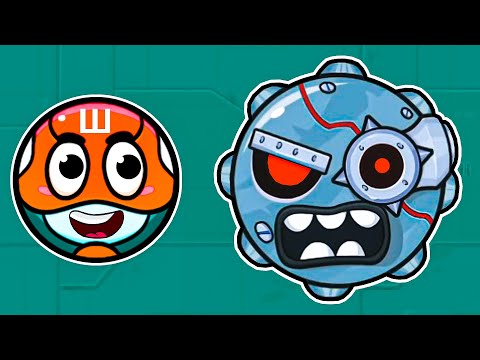 Видео: Несносный КРАСНЫЙ ШАР 6. Серия 5. Босс робот. Мультик ИГРА Red Ball 6 на Игрули TV