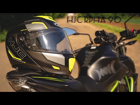 Видео: HJC RPHA 90 пользовательский обзор шлема