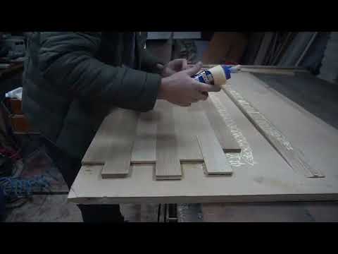 Видео: Стол из старого дубового паркета / Table made of old oak parquet