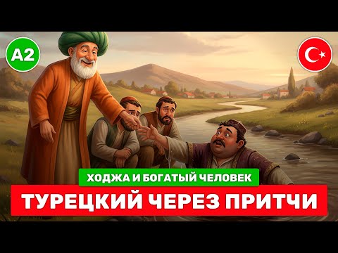 Видео: Ходжа и богатый человек 💰 // Учим турецкий через интересные истории // Просто слушай и повторяй
