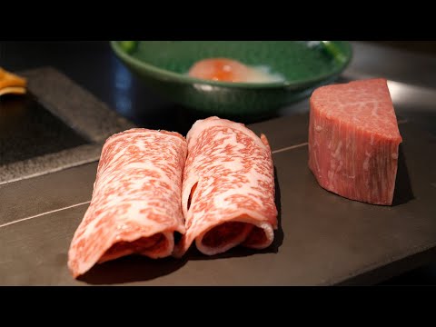Видео: Теппаньяки с оливковой говядиной Wagyu премиум-класса в Осаке, Япония