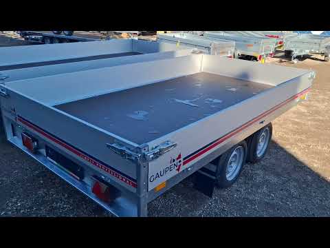 Видео: Ревю на ремаркета Neptun/Gaupen Nordica Pro #ремарке #транспорт #trailers #платформи 