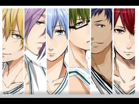Видео: Характер героев аниме "Баскетбол Куроко" под музыку