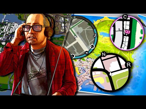 Видео: Как меняется карта во время СЮЖЕТА в GTA?