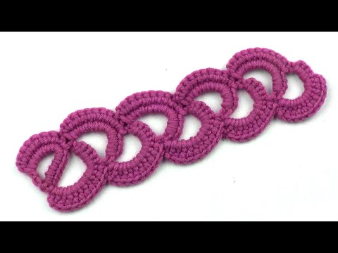 Видео: Ажурная тесьма для отделки и бретелей   Openwork braid for decoration and straps