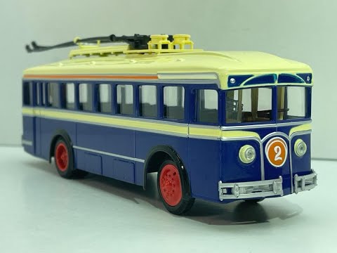 Видео: Наши Автобусы №24 ЛК-1 MODIMIO 1:43