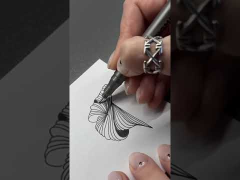 Видео: Медитативное рисование Фантазийные линии