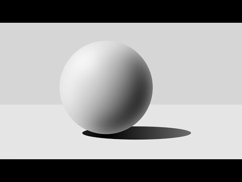 Видео: Paint.Net. Урок №3. Условно-схематичный рисунок гипсового шара по представлению. Работа со слоями