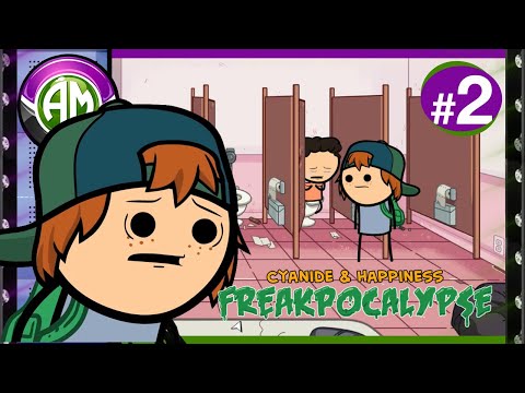 Видео: 🟣 Cyanide and Happiness Freakpocalypse 🟢 НА РУССКОМ #2 (ПРОХОЖДЕНИЕ / GAMEPLAY)