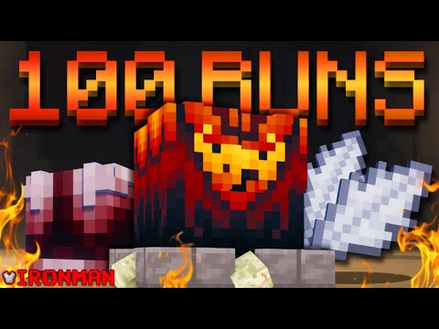 Видео: ДОБЫЧА ИЗ 100 АДСКИХ ЗАБЕГОВ КУУДРЫ (Hypixel Skyblock Ironman) Эп.278