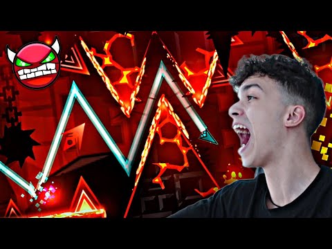 Видео: ИГРАХ ПОСЛЕДНОТО GEOMETRY DASH НИВО 😱😱