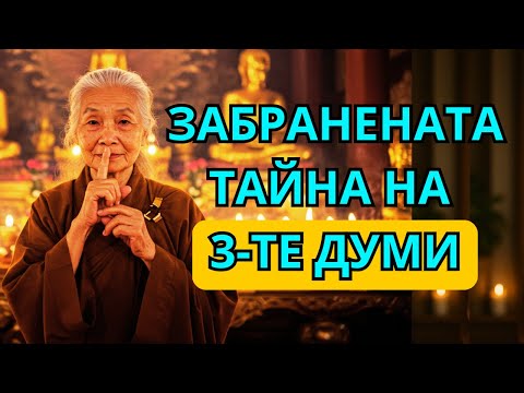 Видео: ПОВТАРЯЙ ТЕЗИ 3 ДУМИ В ТАЙНА И СЪЗДАЙ НОВ ПЪТ