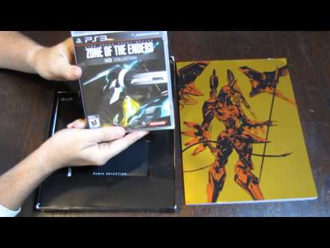 Видео: Распаковка Zone of the Enders HD Collection Limited Edition