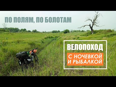 Видео: Релаксационный велопоход с ночёвкой и рыбалкой на карася.