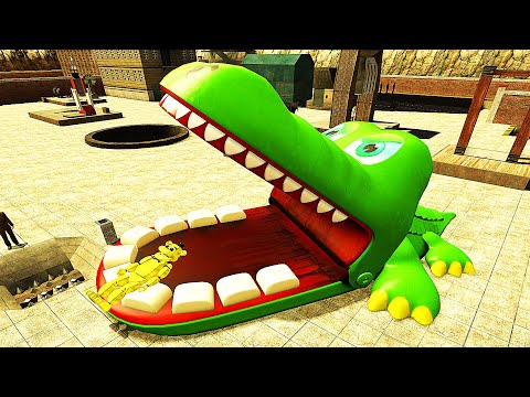 Видео: ЭКСТРЕМАЛЬНЫЙ КРОКОДИЛ ДАНТИСТ ИГРА НА ЖЕЛАНИЕ GMOD SANDBOX # 2 ► Garry's Mod