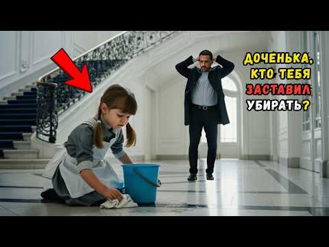 Видео: Миллиардер вернулся домой и обнаружил, что его единственная ДОЧЬ работает ГОРНИЧНОЙ. Что он сделал..