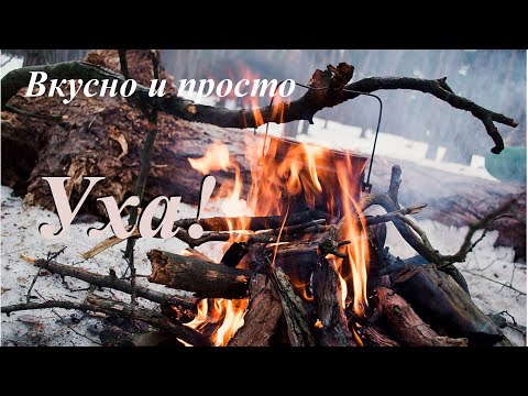 Видео: Уха зимой, Вкусно и просто! Салют Зимушка к Новогодним праздникам и Рождеству. Химки, Звездный