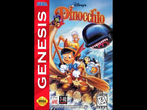 Видео: Pinocchio Прохождение (Sega Rus)