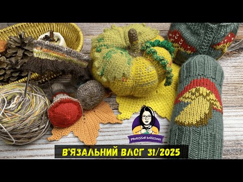 Видео: VLOG 31/25 / Сукня,светр і гриби / Про кордони і вʼязання на публіці