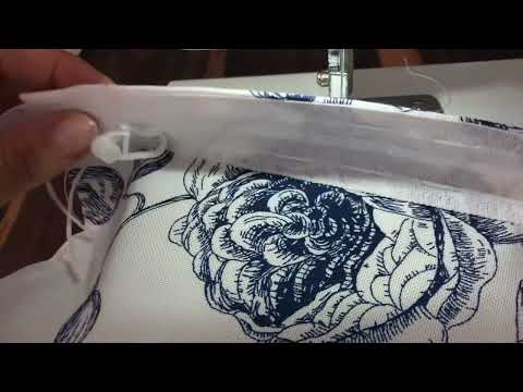 Видео: Как пришить шторную ленту к шторе или тюле .