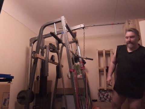 Видео: ТРИЦЕПС СТАТОДИНАМИКА 17серия 2подход 20кг 4x15сек,triceps   17sērija 2piegājiens 20kg 4x15sek