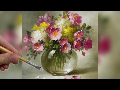 Видео: ПРОЗРАЧНАЯ ВАЗА С ЦВЕТАМИ / ПОКРАСКА ШАГ ЗА ШАГОМ / ТЕХНИКИ ХУДОЖЕСТВЕННОЙ РОСПИСИ