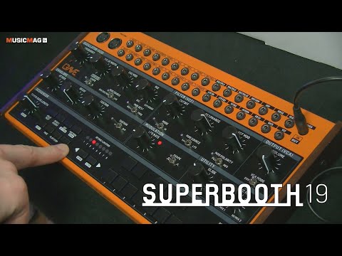 Видео: Behringer Crave - полумодульный синтезатор (Superbooth19)
