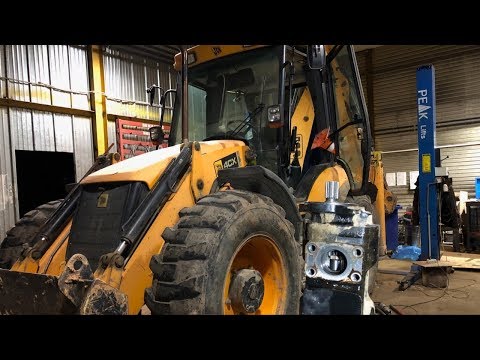 Видео: 🛠На JCB умер гидравлический насос🚜Ремонт экскаватора-погрузчика JCB 4CX🚑Замена г/насоса НШ👍🏻