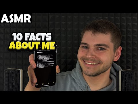 Видео: АСМР - 10 FACTS ABOUT ME (RUSSIAN) ASMR Tony Russian