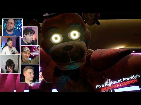 Видео: Реакция Летсплейщиков на Выбор Остаться или Уйти в Five Nights at Freddy’s Security Breach