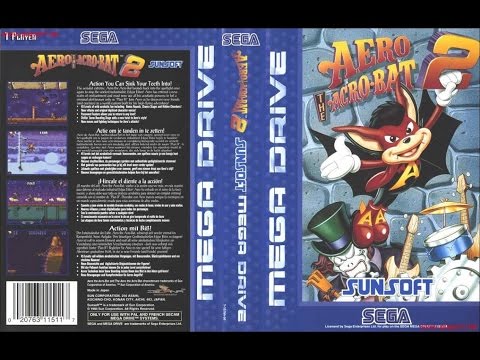 Видео: Aero the acro-bat 2 на SEGA (экспромт)