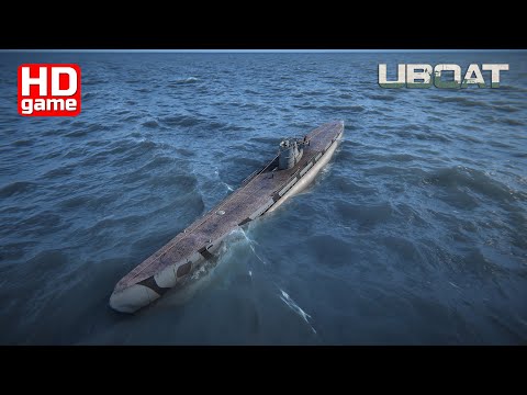 Видео: UBOAT HD #79 Кампания U-292: Milk Cow, Wednesday, May 13, 1942 (без комментариев - реализм 100%)