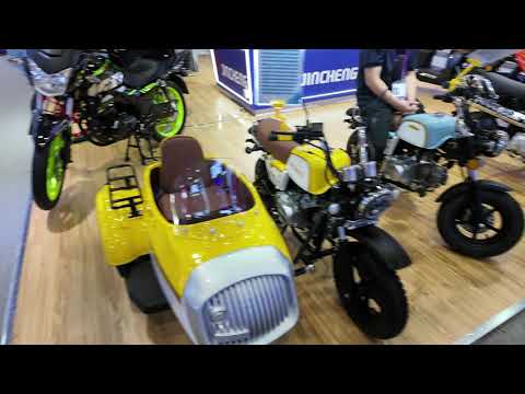 Видео: Мотоциклы в Китае. Выставка CFAIR. Часть 1.