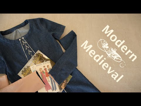 Видео: В стиле Средневековья | Шьем современный киртл с использованием исторических техник