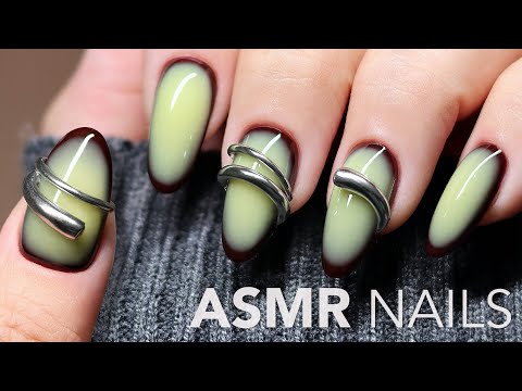 Видео: ✨ Иммерсивное ASMR | Простые 3D ногти 💅 Урок по дизайну ногтей