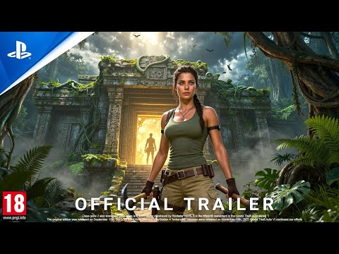 Видео: Официальный трейлер Tomb Raider 2026 | Реалистичный, захватывающий геймплей с ультравысокой графи...