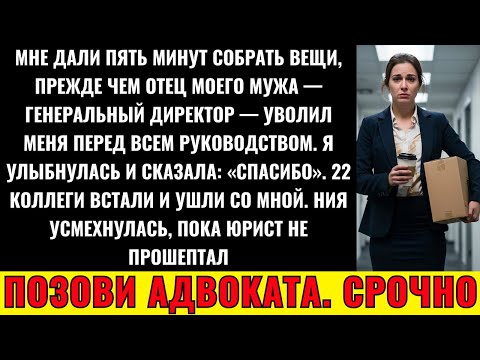 Видео: Мой Миллиардер-Тесть Уволил Меня В Роскошном Офисе, И 22 Коллеги Ушли Со Мной