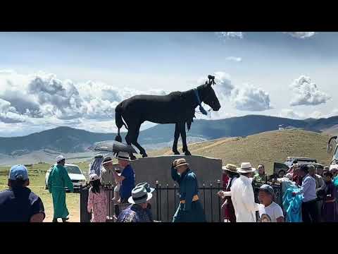 Видео: “Өвөөгийн хар азарга”  | Шүтээний нээлт.                        🐎2024.07.14🐎